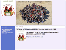 Tablet Screenshot of elcalderi.entitatsdecaldes.cat